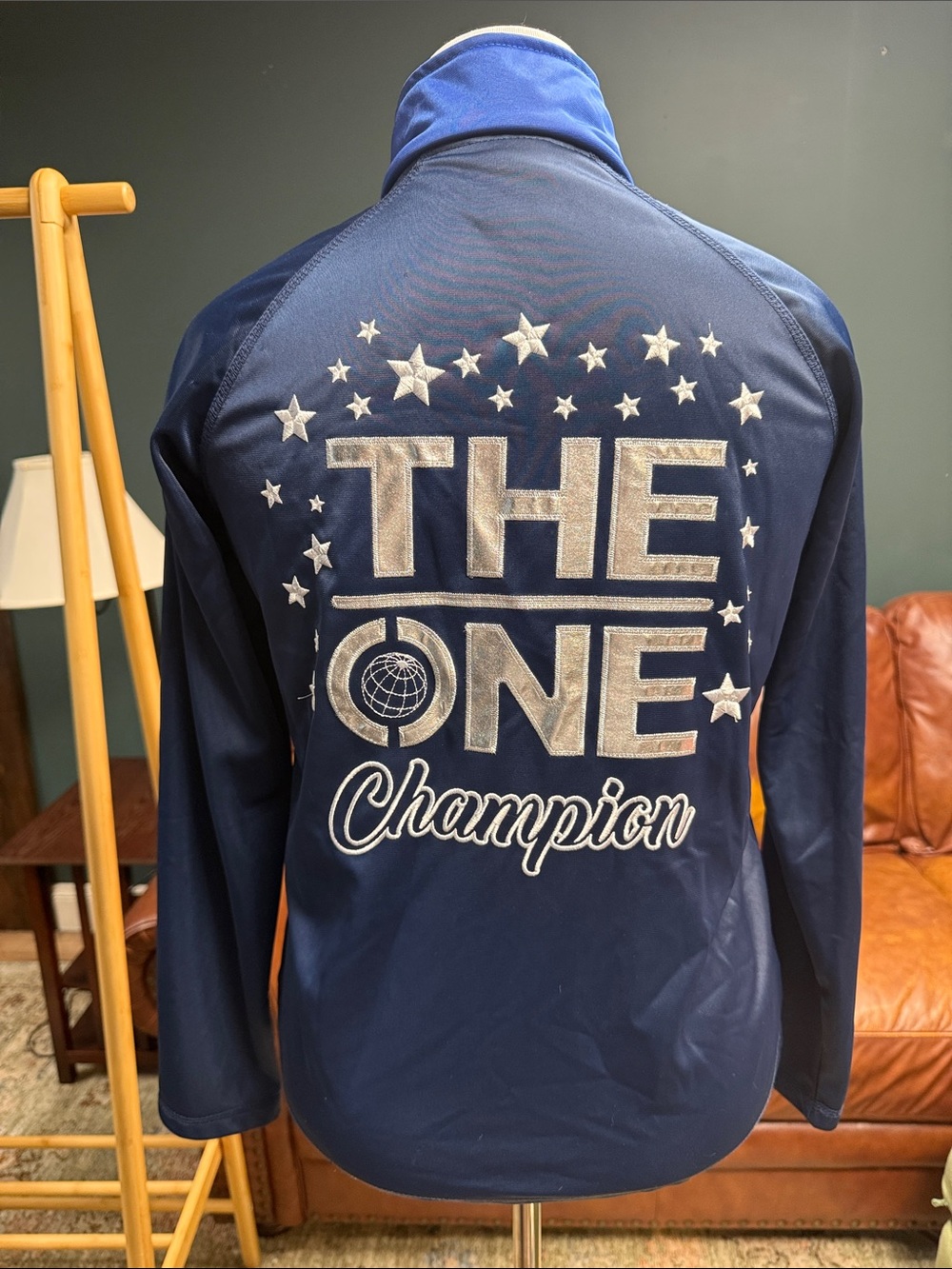 Cheer Dance Extreme Navy Jacket with 'THE ONE' Graphic